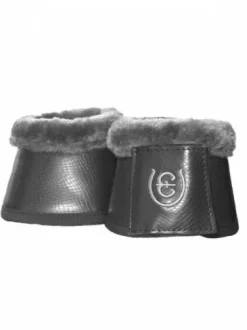 Cloches avec faux mouton Equestrian Stockholm - Silver Cloud