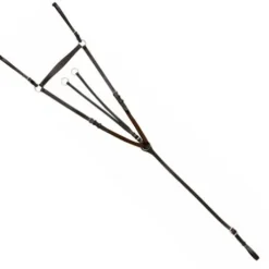 Collier de chasse Riding World avec martingale à anneaux