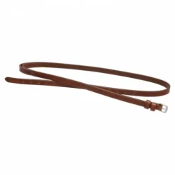 Collier de martingale/exercice cuir - Tolteam - Cuir havane