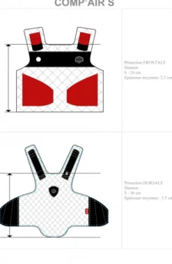 COMP'AIR RXR - Gilet de protection enfant - Taille S