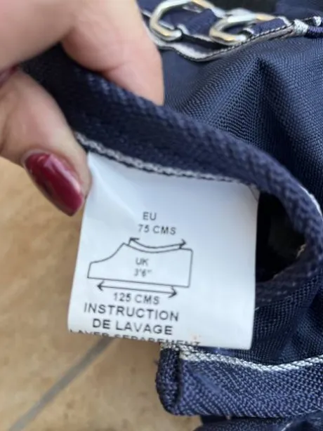 Couverture hiver poney