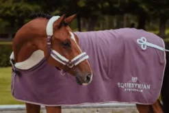 Couverture Polaire Col Mouton Equestrian Stockholm - Orchid Bloom