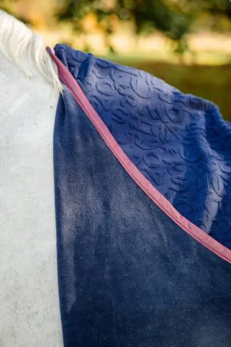 Couverture polaire horseware embossed jersey - horseware - polyester brossé