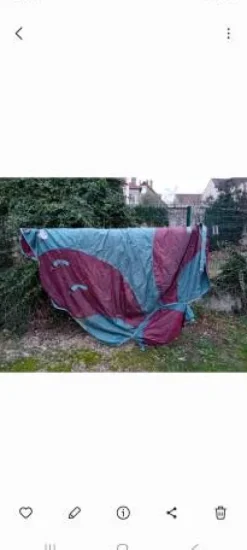 Couverture wheatherbeeta 6'6