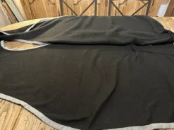 COUVRE REIN POLAIRE NOIR EQUI THEME