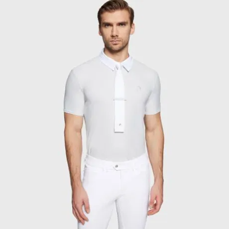 Cravate de concours blanche FW25 - Samshield - Matériau léger