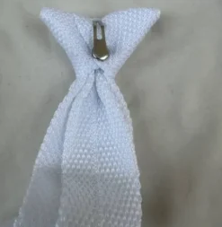 Cravate de concours blanche FW25 - Samshield - Matériau léger