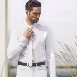 Cravate d'équitation Homme Blanc - Pikeur