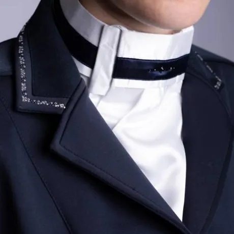 Cravate Lavallière Diamond - Harrys horse - satin avec cristaux