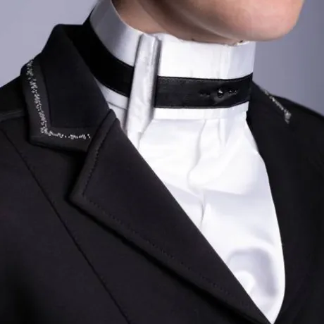 Cravate Lavallière Diamond - Harrys horse - satin avec cristaux