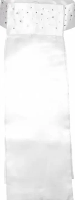 Cravate Lavallière satinée avec cristaux - Harrys horse