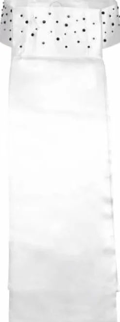 Cravate Lavallière satinée avec cristaux - Harrys horse