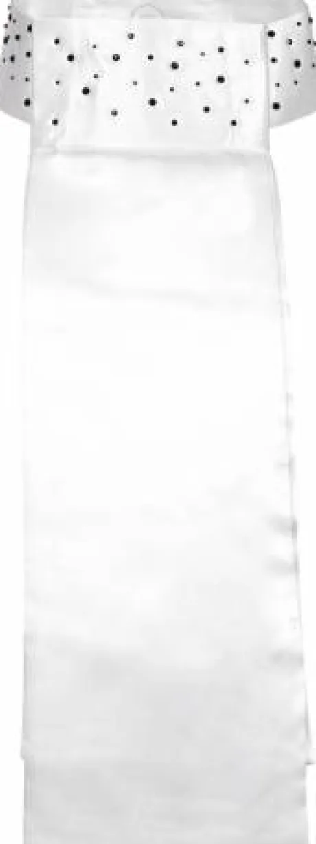 Cravate Lavallière satinée avec cristaux - Harrys horse