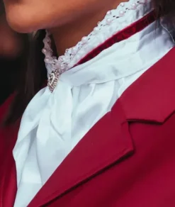 Cravate Queen Bordeaux - Equestrian Stockholm