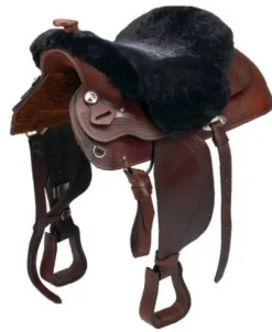 Dessus de selle mouton véritable