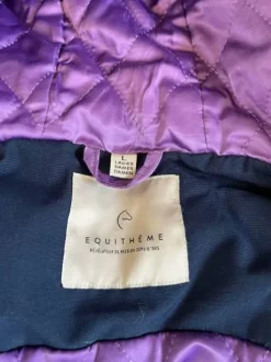 Doudoune capuche Equi-thème taille L