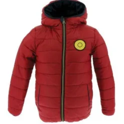 Doudoune Equithème Equi Kids réversible marine/rouge