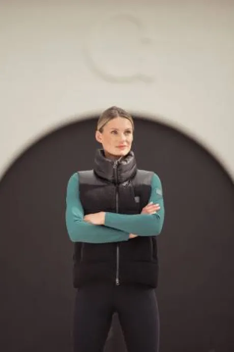 Doudoune sans manche TEDDY Heritage 2024 - Eskadron - Polaire et brillant