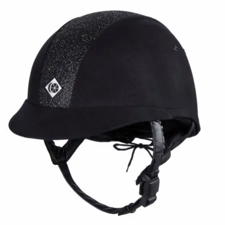 ELUMEN8 - Casque Microsuede Noir Brillant Charles Owen