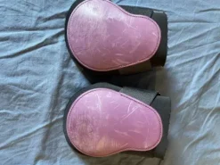 Ensemble de guêtres et protège-boulets mauves BR