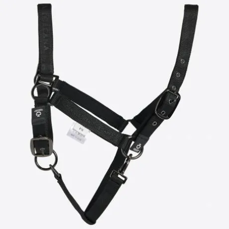 Ensemble licol & longe nylon noir - Cavalleria Toscana