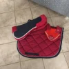 Ensemble rouge tapis, amortisseur et bonnet