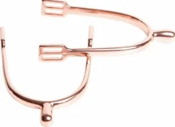 Eperon polo inox rosegold - Harrys horse - bout rond