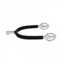 Eperons marteau acier inoxydable caoutchouté STUBBEN 25MM