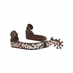 Eperons WESTERN Bruni avec STRASS ET FLOWERS