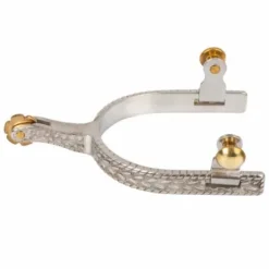 Eperons western déco inox - lakota