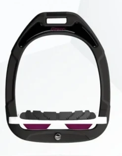 Etriers Flex On GC Noir Blanc Prune Incliné Grip