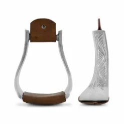 Etriers Western en aluminium décorés Lakota