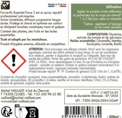 Farrierfly Spray Répulsif Longue durée - Essentiel Force 2