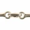 Filet de bride double brisure maillechort - Harrys horse - mors inox