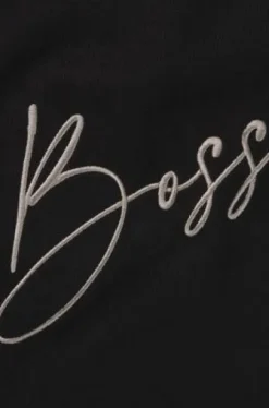 Foulard Logo Noir - Boss Equestrian - Tricot doux