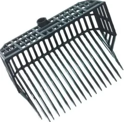 Fourche à crottin PVC