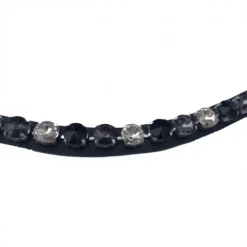 Frontal Rockstar en cuir avec strass - Jmr Pro