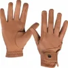 Gants d'équitation en cuir pro - qhp