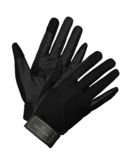 Gants d'équitation noir doré  - EQUESTRIAN STOCKHOLM