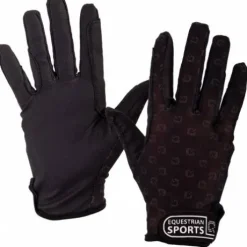 Gants d'équitation solar mesh - qhp - respirants