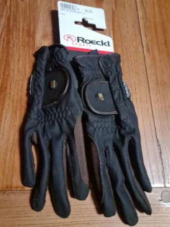 Gants Roeckl noir / moka