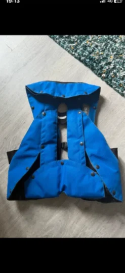 Gilet air bag hit air bleu kids M-XL