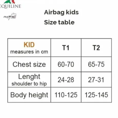 Gilet airbag Allshot Kid by Equiline + 1 cartouche offerte !