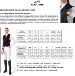 Gilet Airbag Belair avec protecteur dorsal Equiline