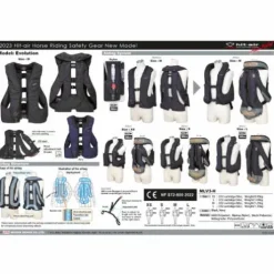 Gilet airbag complet 3 Hit Air + 2ème cartouche offerte