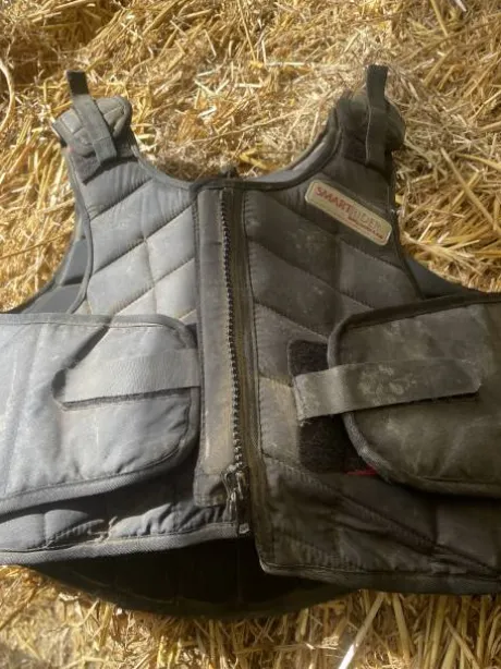 Gilet de cross noir smart rider