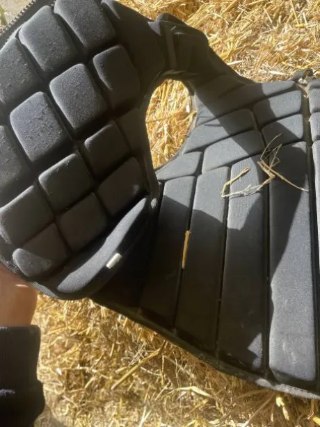 Gilet de cross noir smart rider