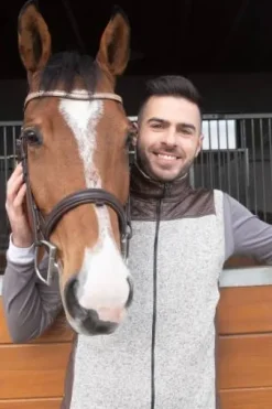 Gilet de équitation avec inserts imperméables - Cavalliera
