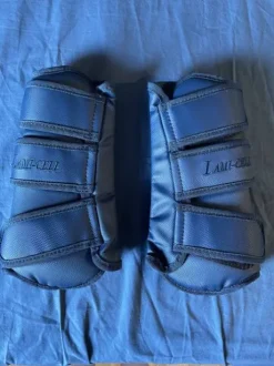 Guêtres de dressage bleu