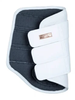 Guêtres de dressage Classic mesh Blanc Rose Gold - Equestrian Stockholm